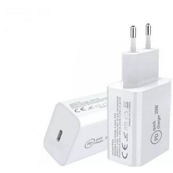 20W USB-C PD snabbladdare White M