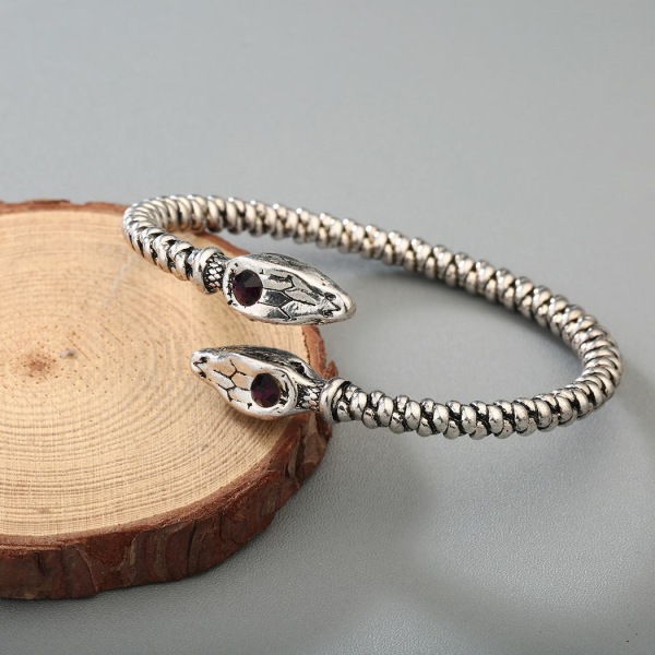 Snaketail bohemiska smycken vikingar armband Silver one size