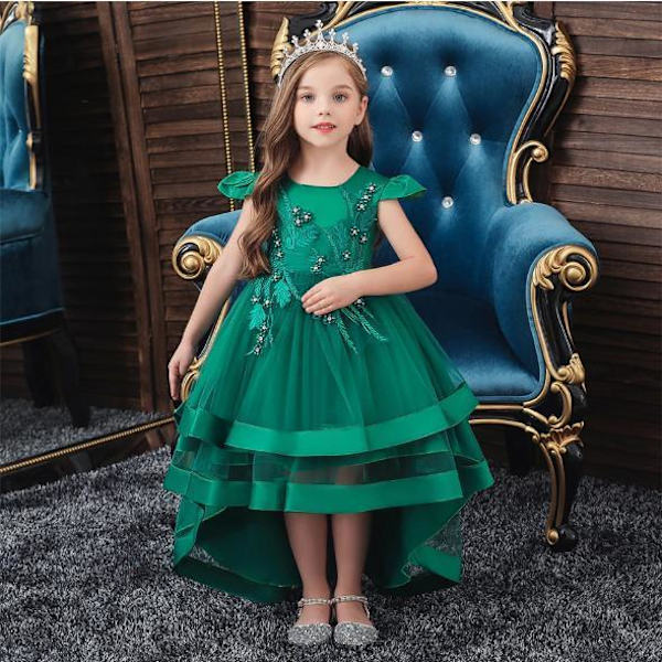 Party Multiway Dovetail Girls Dress Birthday & Special Occasions 120 cm one size