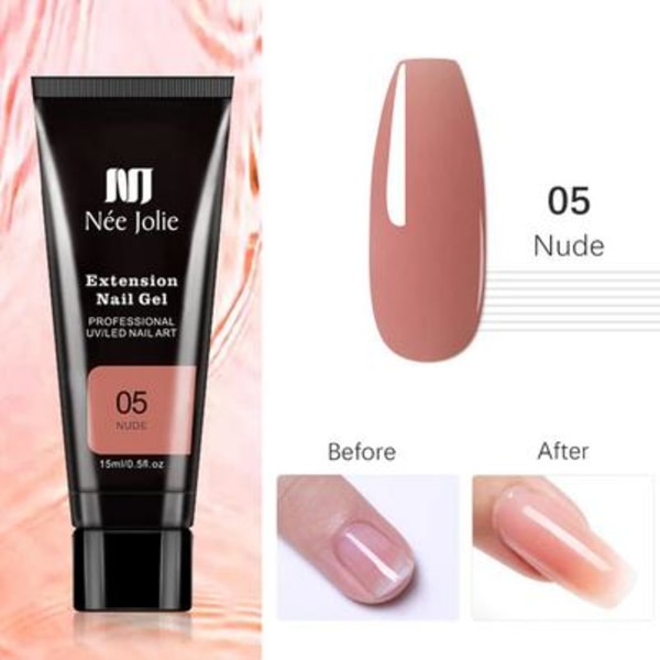 Polygeelikynnet 15g Nude 05 one size