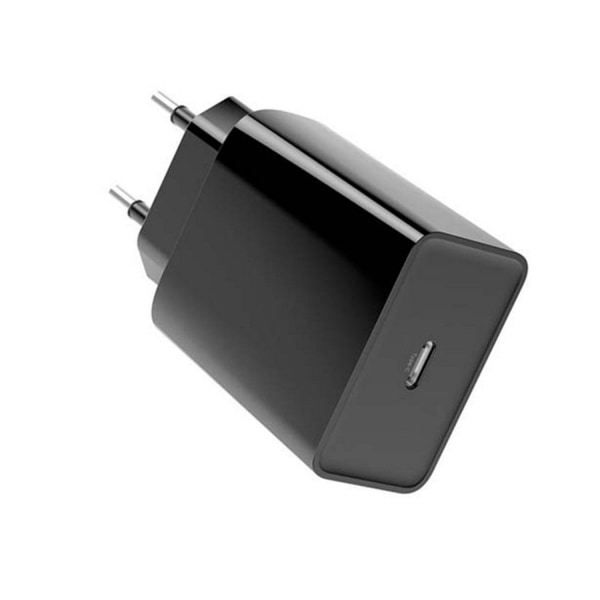 20W USB-C snabbladdare Black M
