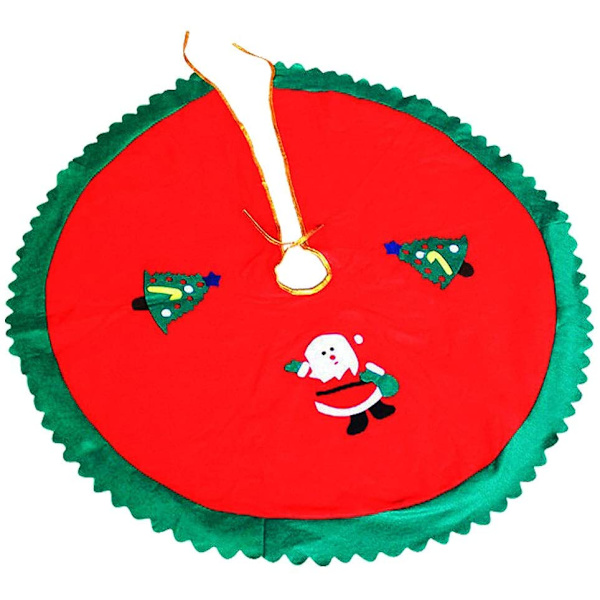 Weihnachtsbaumdecke,90 cm Weihnachtsbaum Röcke, Rund, für