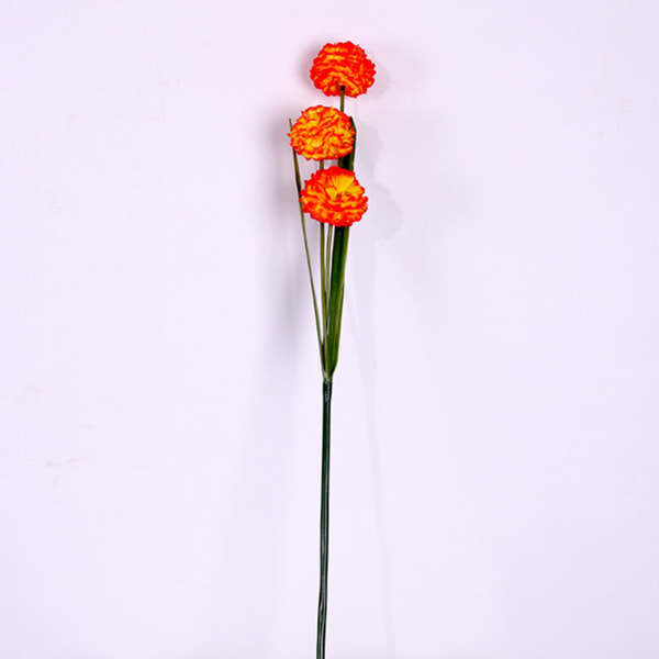 Konstgjorda blommor Plantera 3 huvuden Plast Lök Ball DIY Bröllop
