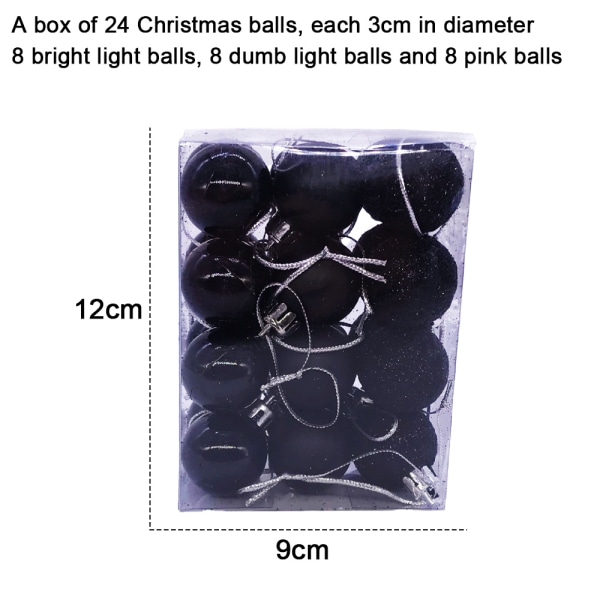 Christmas Balls Ornaments for Xmas Tree - Christmas Tree