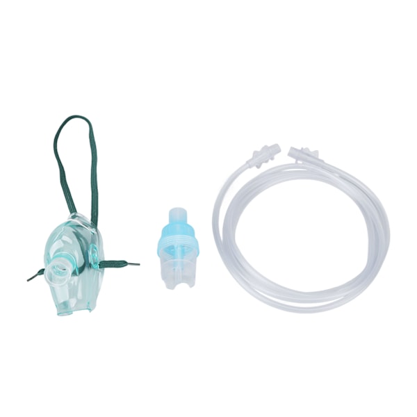 Näsgrimma, mjukt material böjd nässpets för andningshjälp, bekväm passform lätt slang, universalkoppling för nebulisatorer,