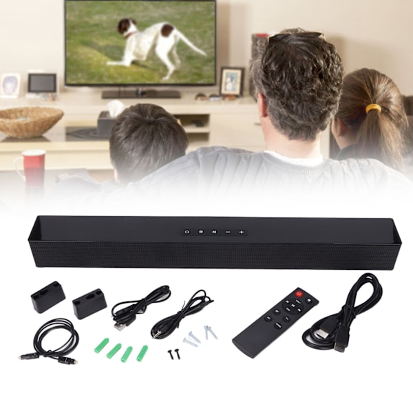 BS‑18B BT Soundbar Väggmonterad Subwoofer Portabel Trådlös Högtalare för Hemmabar