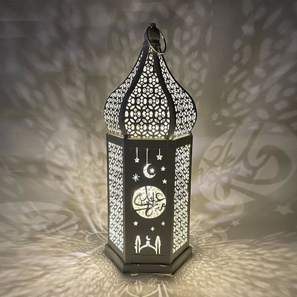 Ramadan LED-smideslykta Eid vindlykta för sovrum