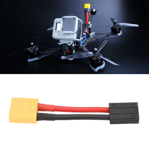 LiPo Batterikontakt för RC UAV, Hane Xt90 Adapterkablar med Lågt Motstånd Silikonkabel, Ger Maximal Effektivitet och Hållbarhet för Din