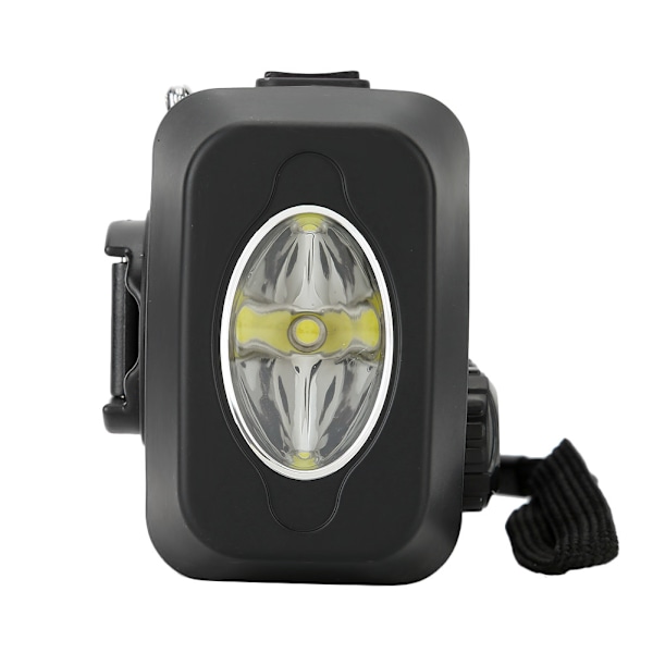 Soldriven AM/FM/WB Radio Handvev Multifunktionell LED-ficklampa SOS-larm JP-frekvens