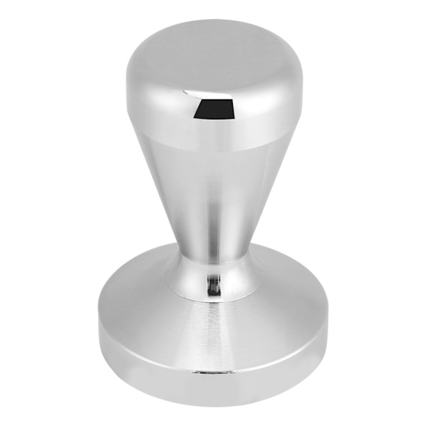57,5 mm/49 mm rostfritt stål kaffepress med platt bas espresso