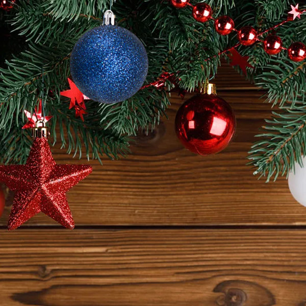 12 Pcs Christmas Ball Ornaments, 6 cm Decorative Christmas