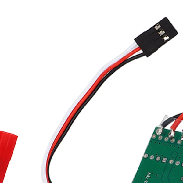 Borstad ESC Dubbelriktningskontroll för RC Modellbåt, Pålitlig Stänksäker Dammtät Anti-Interferens Motorvarvtalsregulator, Premiummaterial
