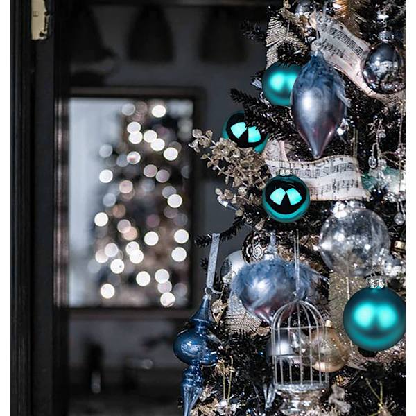 Christmas Ball Ornaments Set Xmas Tree Seasonal Decorations for