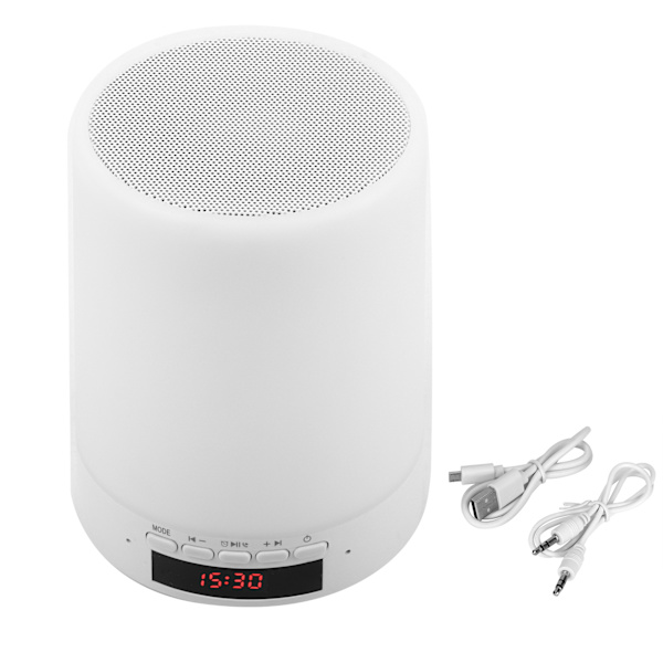 Bluetooth-högtalare nattlampa touch-ändring färg LED-lampa