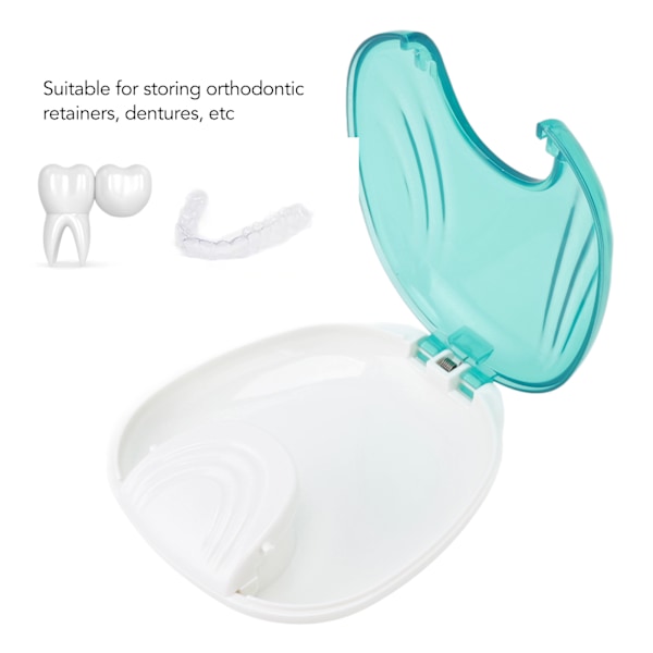 Chic Förvaringsask för Tandställning, Hållbar Design med Ventilationshål för Fräsch Förvaring av Aligners, 5 st Små i Delikata Ljusa Färger Inkluderar Borste och Chewie