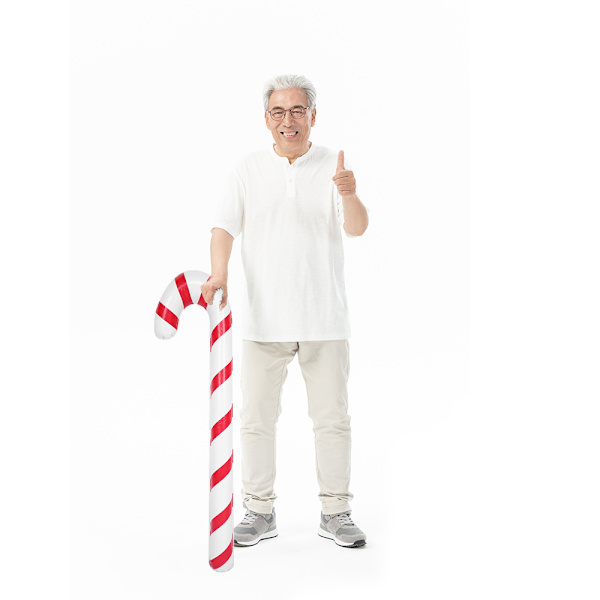 Inflatable Walking Stick,  Halloween PVC Inflatable Cane Blow