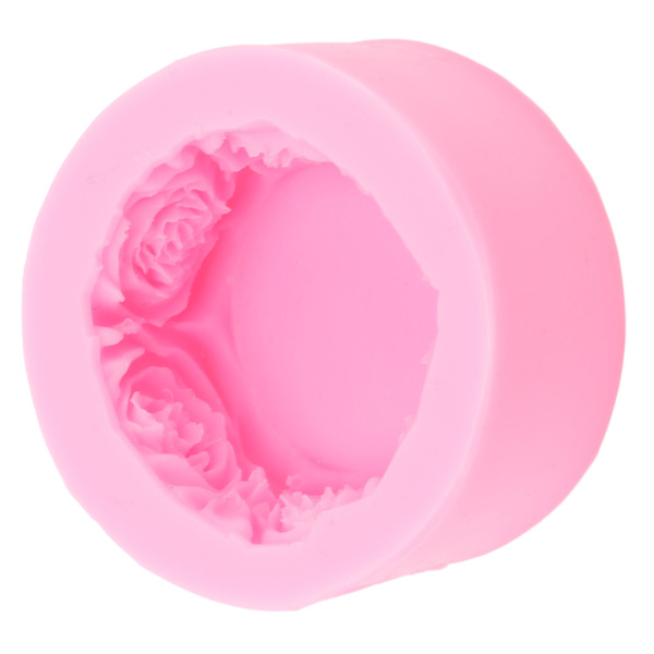 Rosblomma kakform silikon DIY chokladtårta dekoration