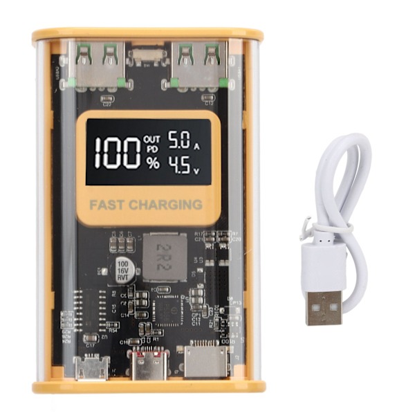 Enkel laddning var som helst: USB C-ingång & -utgång, utomhuscampinglampor, presentval
