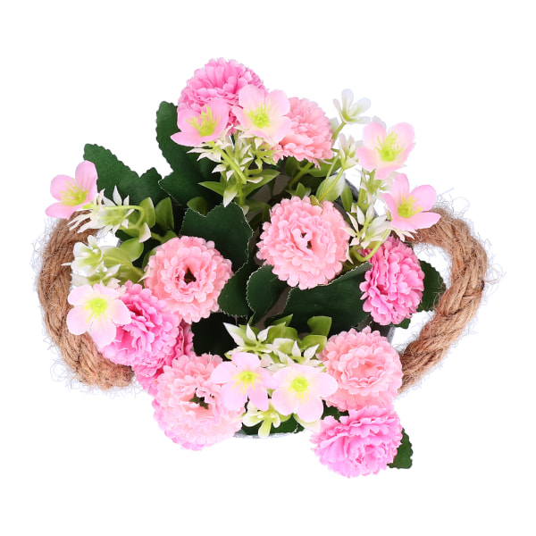 Konstgjord hortensia blomsterarrangemang prydnader konstgjorda blommor