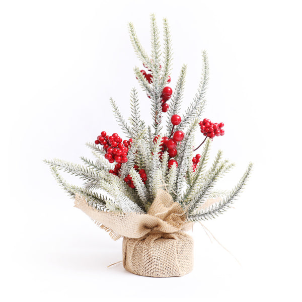 Tabletop Artificial Pine Branches & Pinecones Holiday