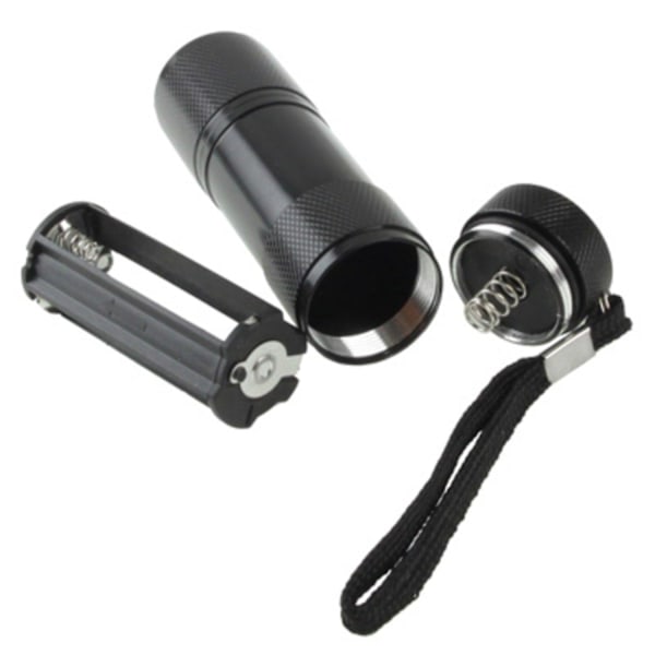 2-Pack - Ficklampa / LED-lampa - Bärbar - 9 LED multifärg