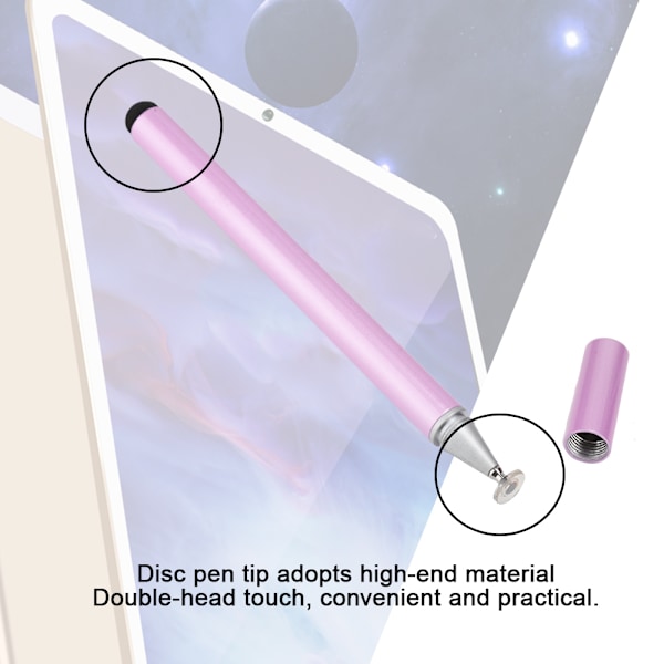S9 Pro Ultra Fine Högprecisionspenna med Skivspets för Surfplattor Pekskärm Kondensatorpenna Lila