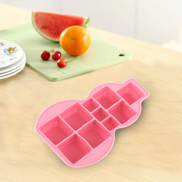 DIY Silikon Isbricka Frys Puddingform Chokladform