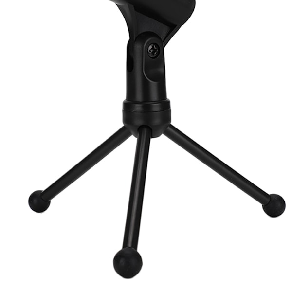 USB Trådbunden Mikrofon Dubbel Kondensatormikrofon med Stativ för Windows/Mac OS Stationär Dator Laptop