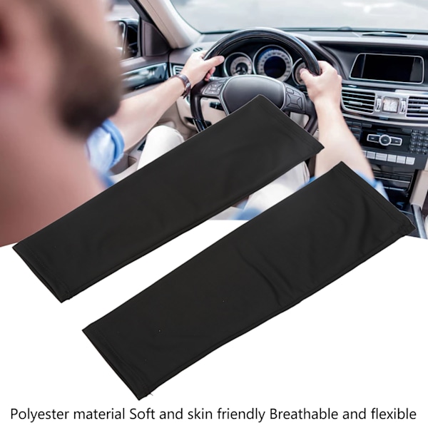 Sport Leg Sleeves för Friluftsentusiaster, Hög Elasticitet Polyester, Kompression & Stöd, Andningsbar & Hydravent Teknologi, Skada