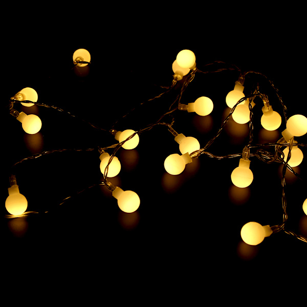 LED Globe Ball String Lights Fest Bröllop Trädgård Utomhus