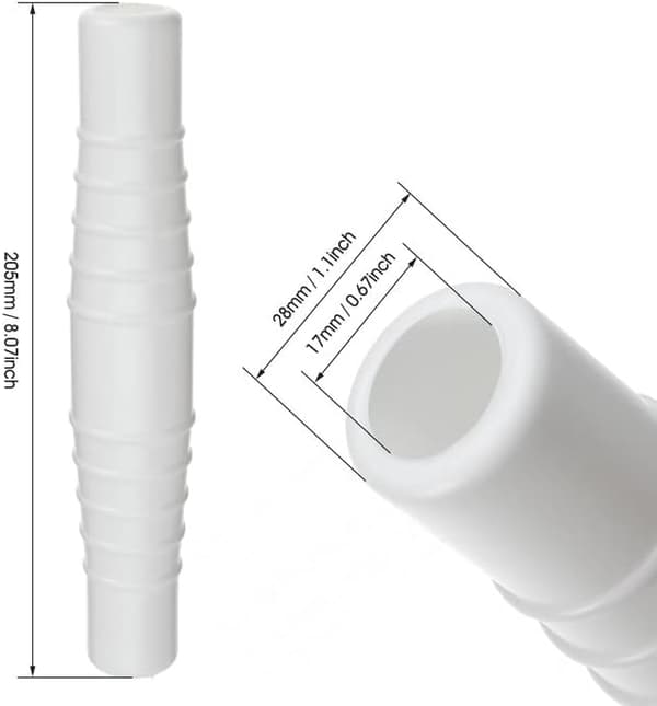 3-pack poolslangskoppling för 1-1/4 tum och 1-1/2 tum poolslangadapter för poolrengörare