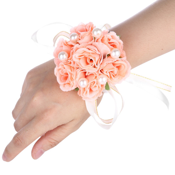 2 st vackra handblommor brudtärn handledsblommor bröllop