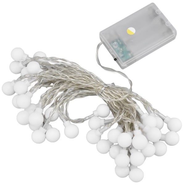 6M 40LED Globe String Light 2 Mode Vattentät Bröllop