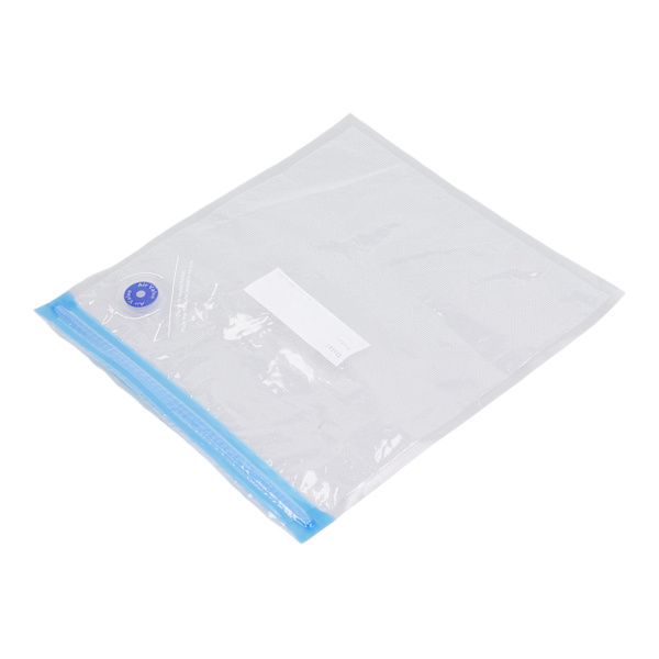 6 st Vakuumförvarings Påsar Platsbesparande Bra Tätning Transparent Återanvändbara Vakuumförseglade Påsar för Mat Kläder 22x21cm/8.7x8.3in