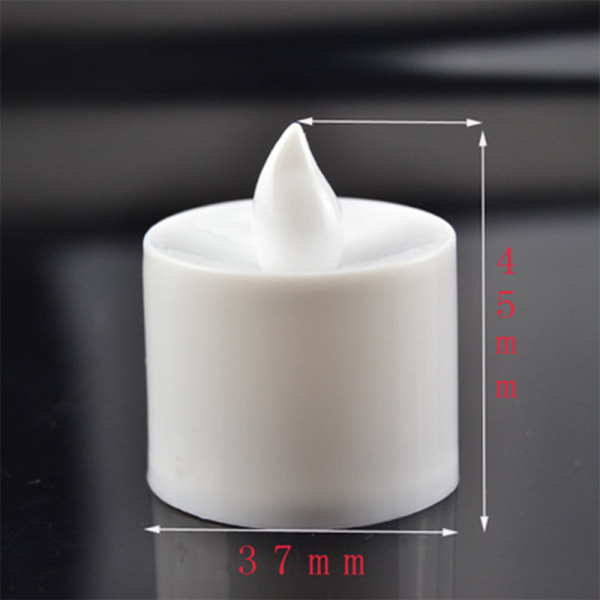 Battery Operated LED Tea Lights,Pack of 24,Flameless Votive