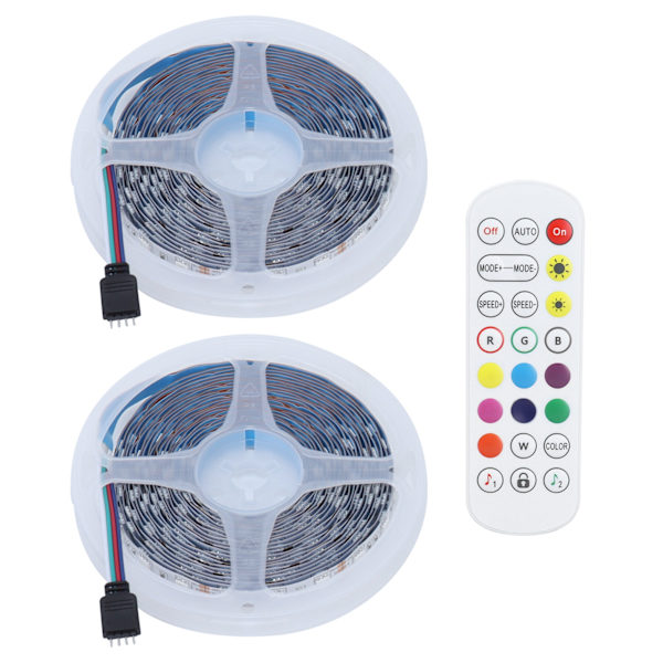 LED-remsa 5050SMD RGB färgskiftande replampor