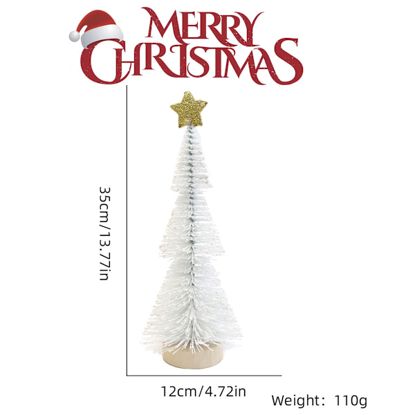 Mini Artificial Christmas Trees Decorations Star Christmas