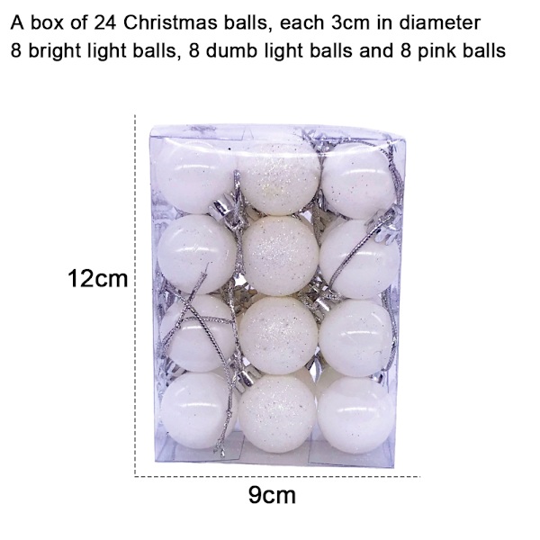 Christmas Balls Ornaments for Xmas Tree - Christmas Tree