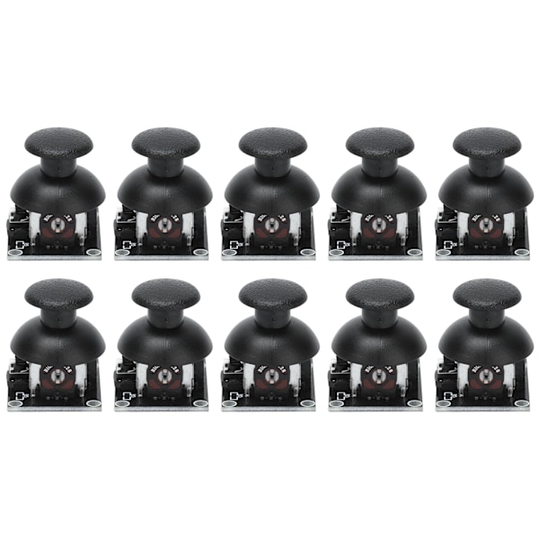 10 st Joystick-sensorer Spelkontrollmodul X Y Dubbla Axlar Ersättningsset för PS2