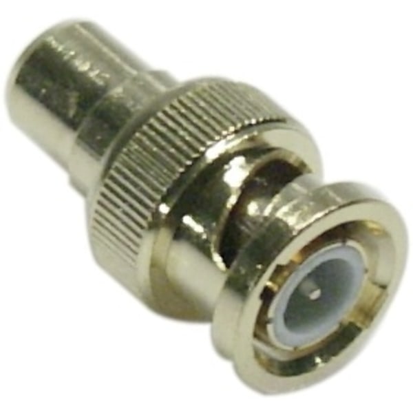 DELTACO Adapter RCA ho till BNC ha, guldpläterad (MM-60A)