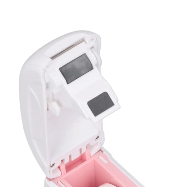 Termisk Etikettskrivare Rosa Handhållen Bärbar Bluetooth Etikettskrivare Maskin med Inbyggt Skrivarpapper
