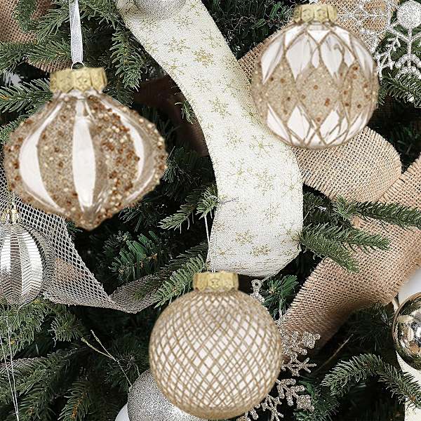 9Pcs Christmas Ball Ornaments 80mm/3.15" Shatterproof Colorful