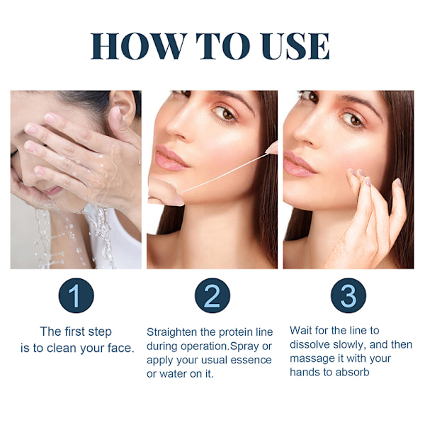 60 Protein Line Thread No Silk Fibroin Line Essence Collagen T