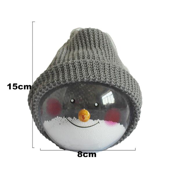 Christmas Snowman Ball Ornaments Christms Shatterproof Baubles