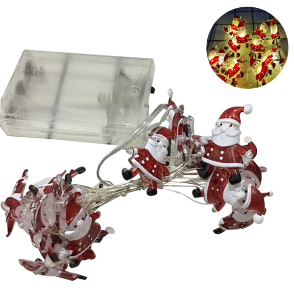 Christmas Decorations Santa Claus Lights, Christmas String