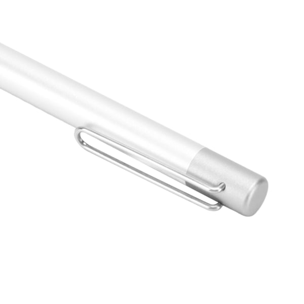 Stylus Penna 4096 Tryckkänslighetsnivåer Aluminiumlegering Portabel Liten Kapacitiv Stylus Digital Tablet Stylus Silver
