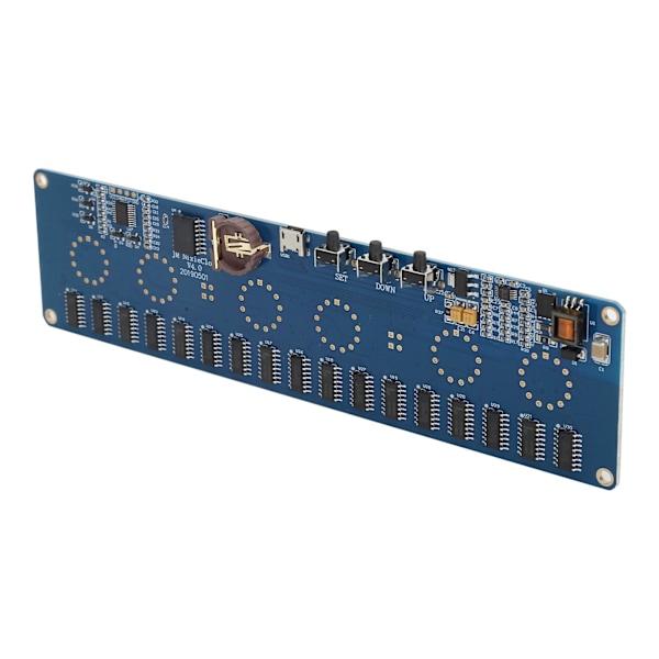 STM8S005 DC Kontrollkretskort LED-Klocka Gåva IN14 Digitalt Rör PCBA RGB Chip USB med Akrylskal
