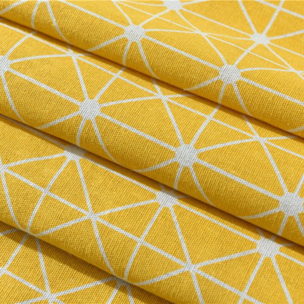 Nordisk stil minimalistisk bomullslinne halv fönstergardin för