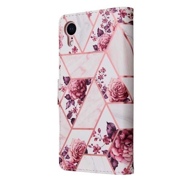 iPhone XR Trendigt Plånboksfodral Sparkle 4-FACK Rosa