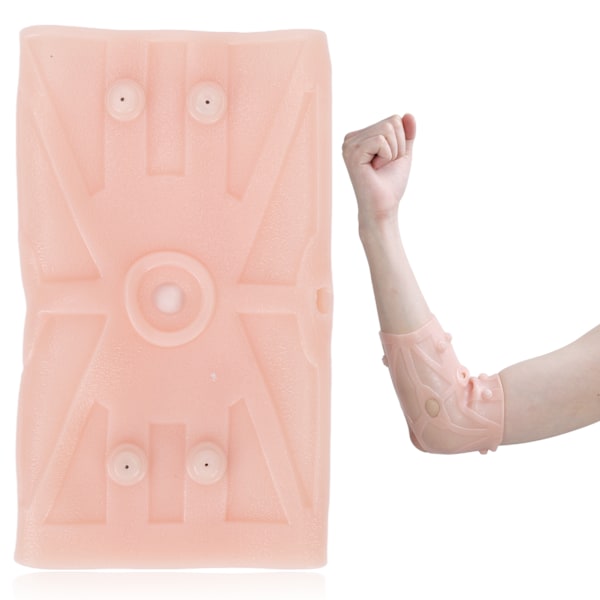 Avancerat knäskydd, flexibel elastisk knästrumpa med hudvänligt tyg, magnetiskt stöd för ökat blodflöde &amp; ergonomisk design